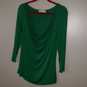 Michael Kors Large Green 3/4 Shirt